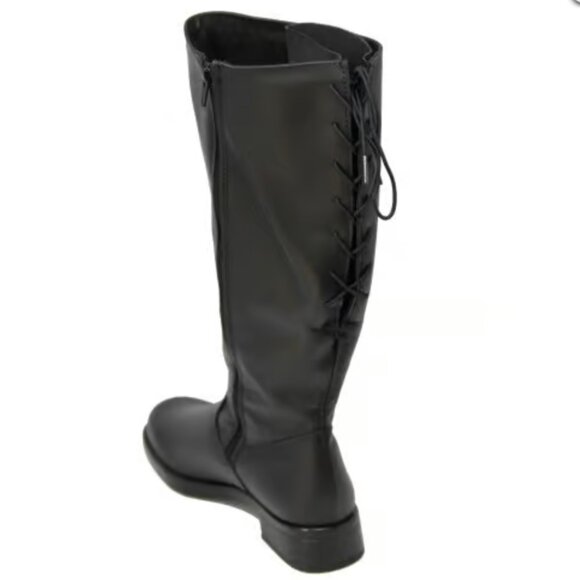 Martino Emelyne Boots in Black Leather - Picture 2 of 10